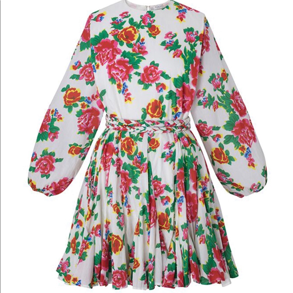 Rhode Ella Dress - White Dazzle Print